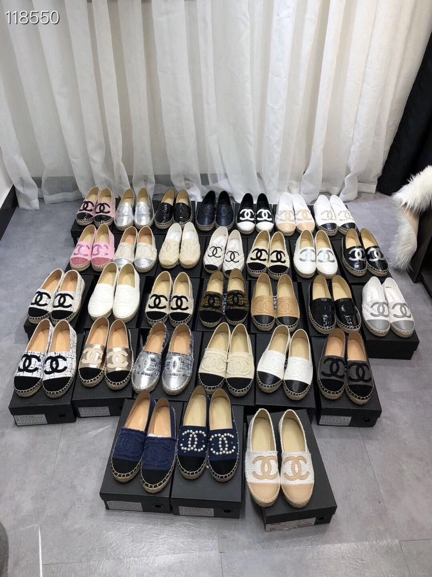 Chanel Canvas Shoes