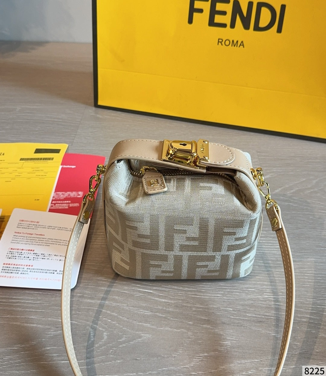 Fendi Vintage-Finish Handbag