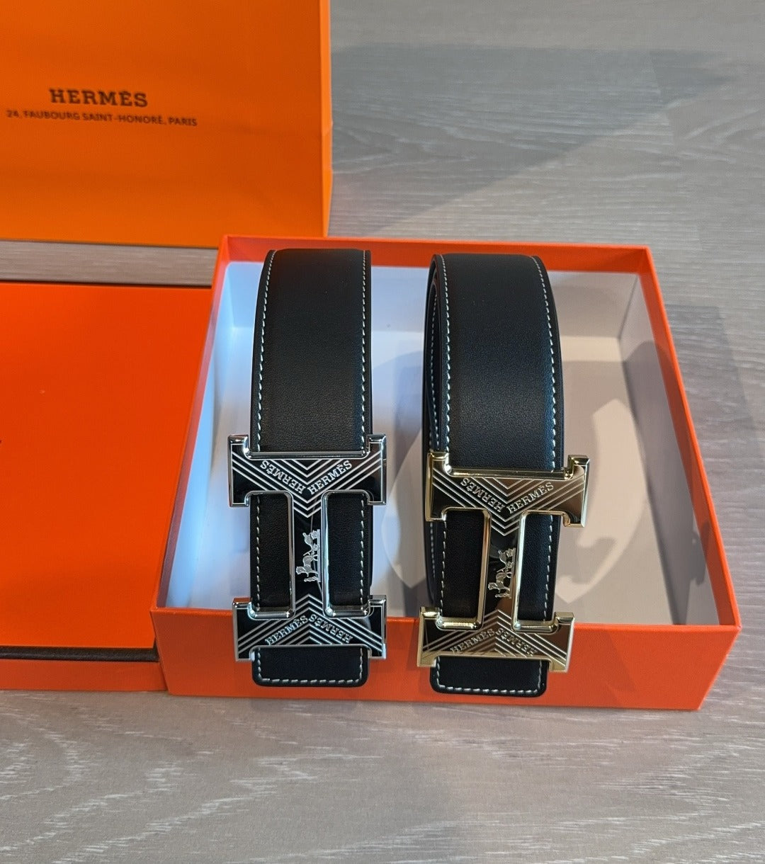 Hermes Leather Belt