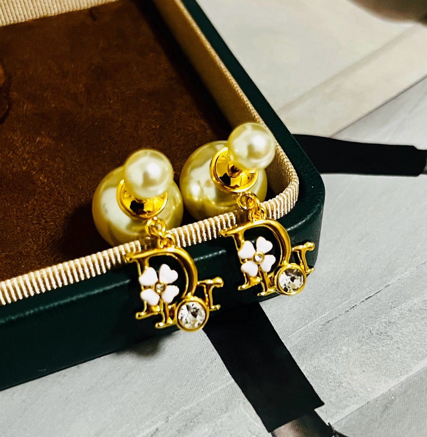 Dior Logo Earrings