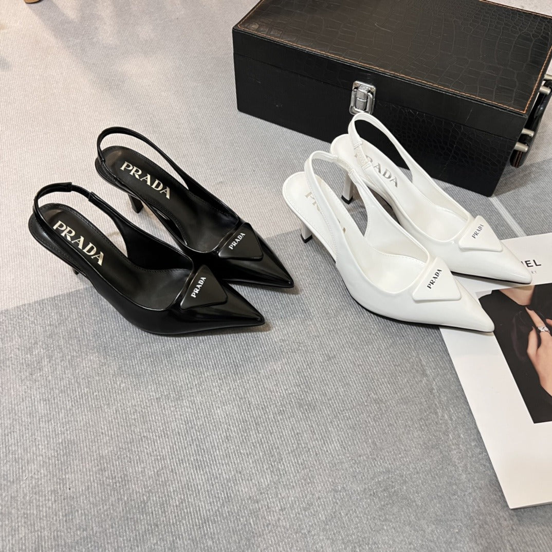 Prada Leather Heels