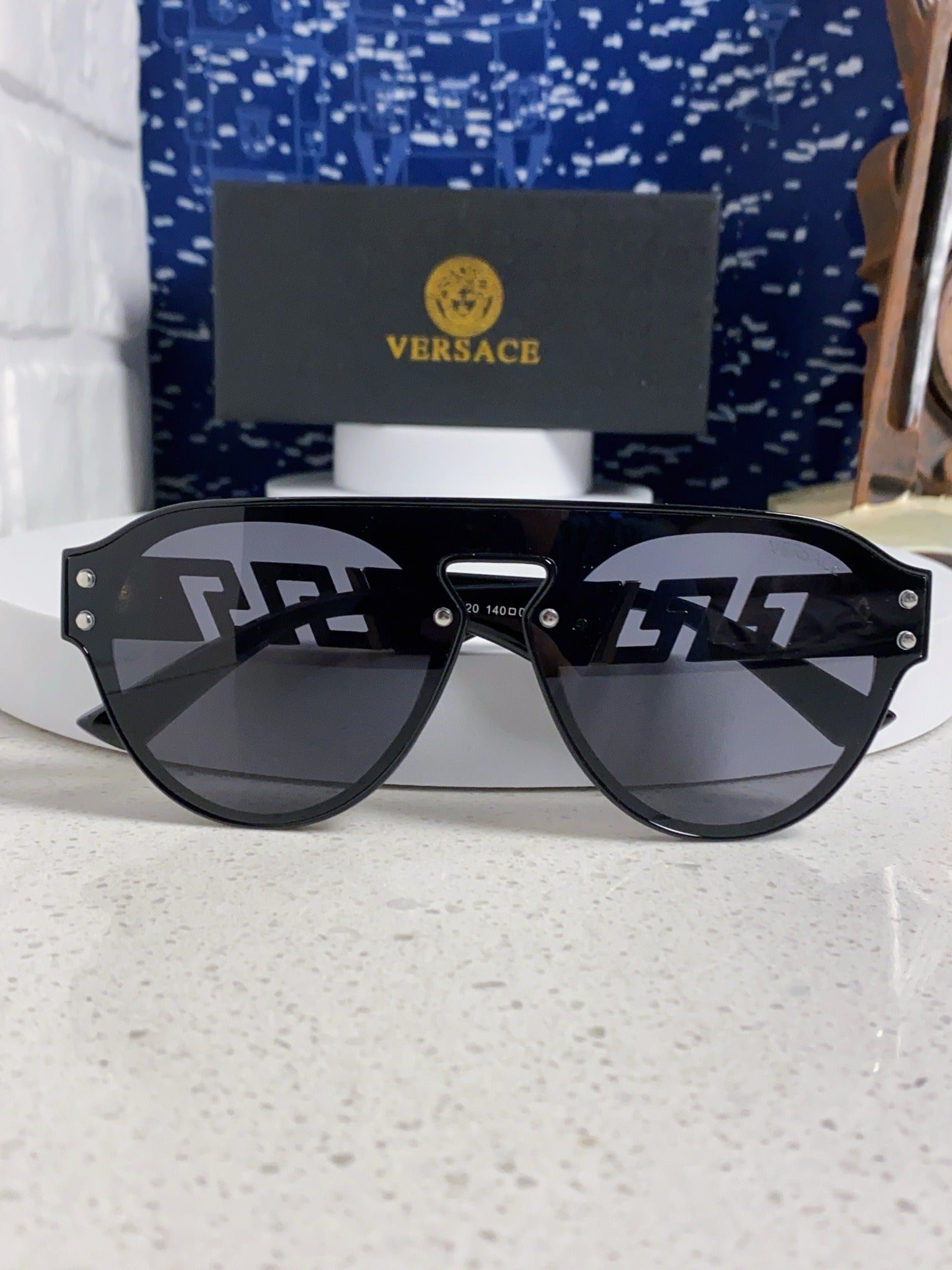 Versace Logo Sunglasses