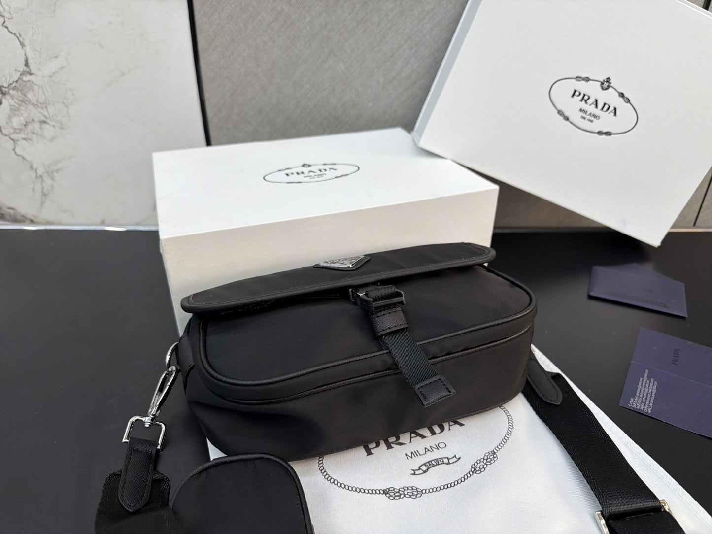 Prada Nylon Shoulder Bag