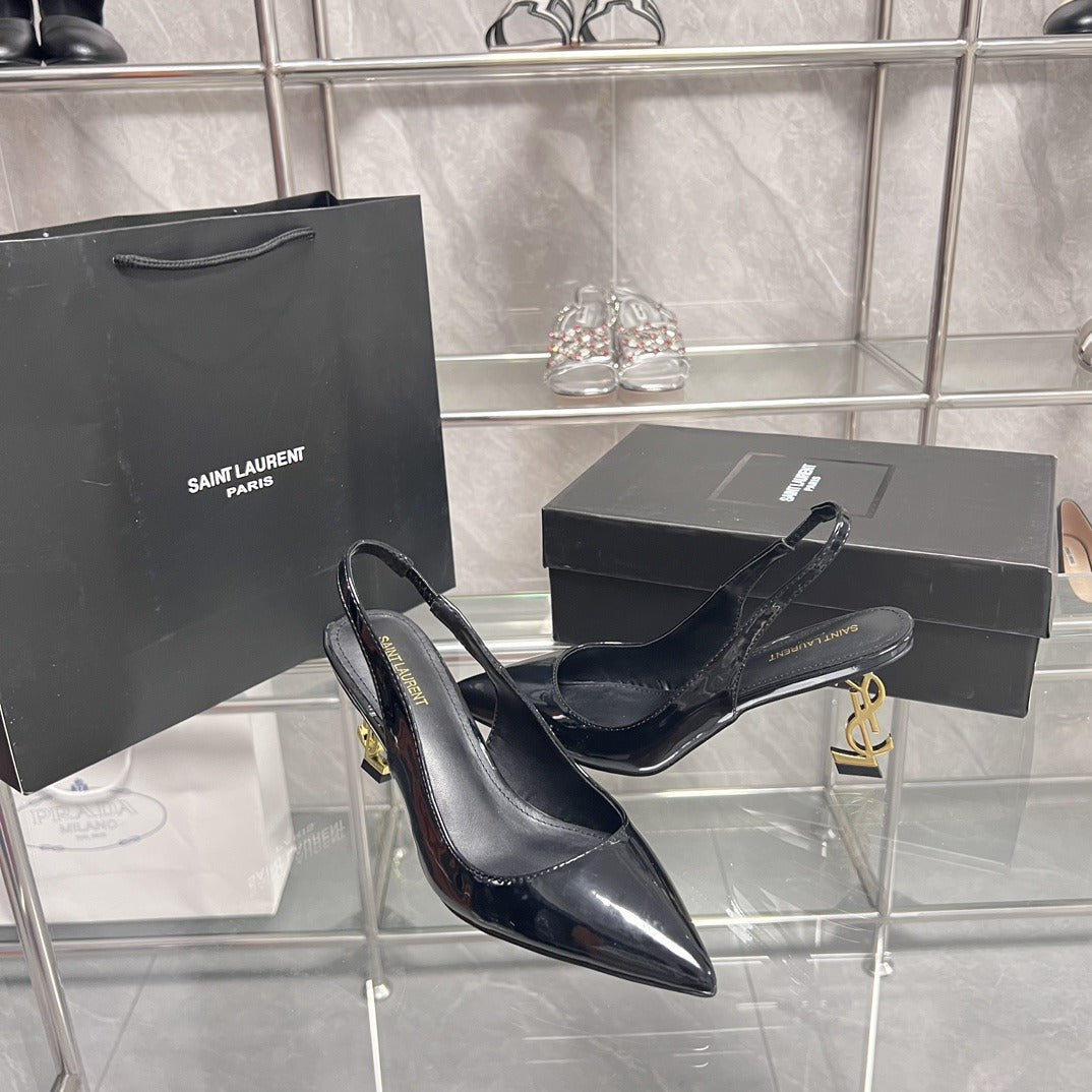 Saint Laurent Leather Heels