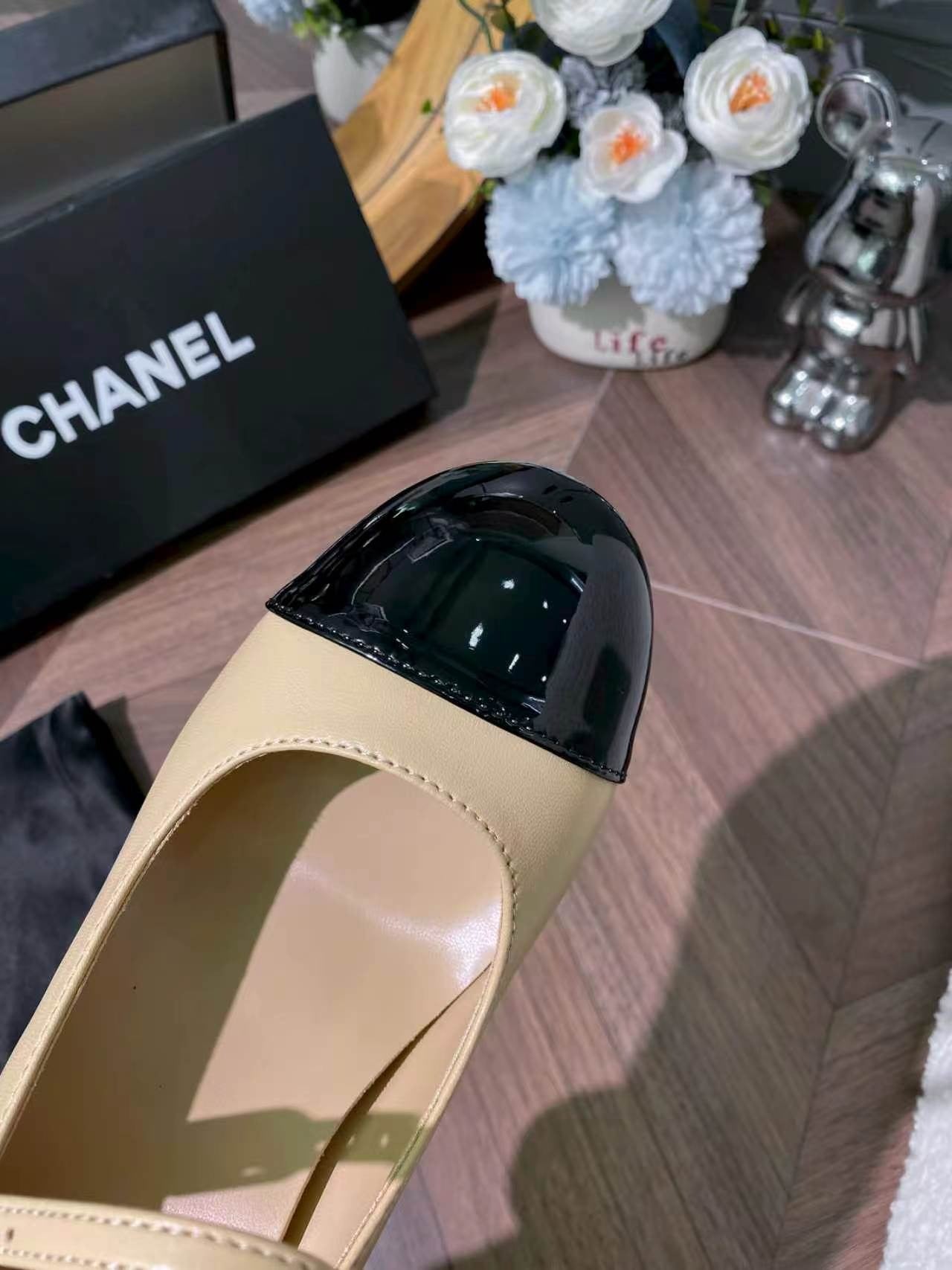 Chanel Pearl Shoes