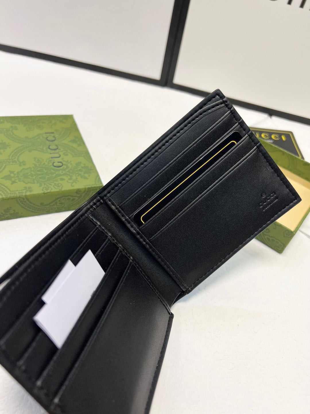 Gucci Black Bee Wallet