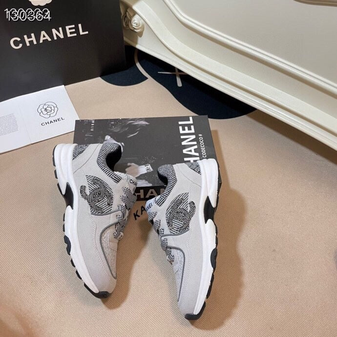 Chanel Leather Logo Shoes