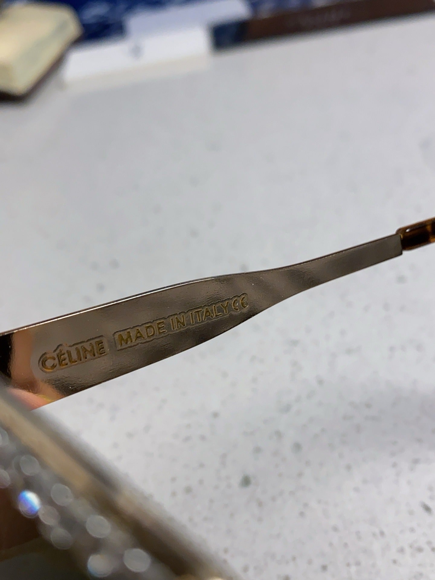 Celine Vintage-Finish Sunglasses