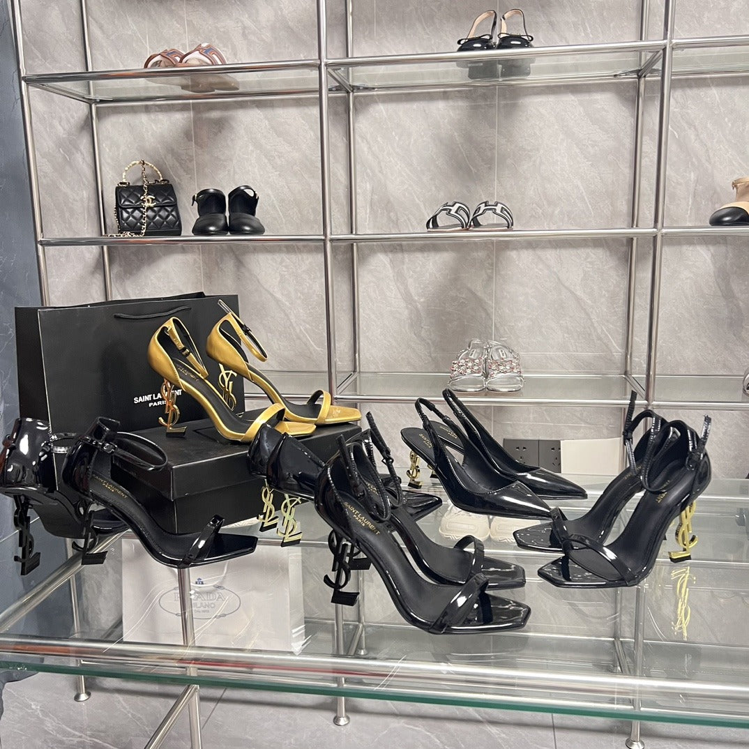 Saint Laurent Leather Heels