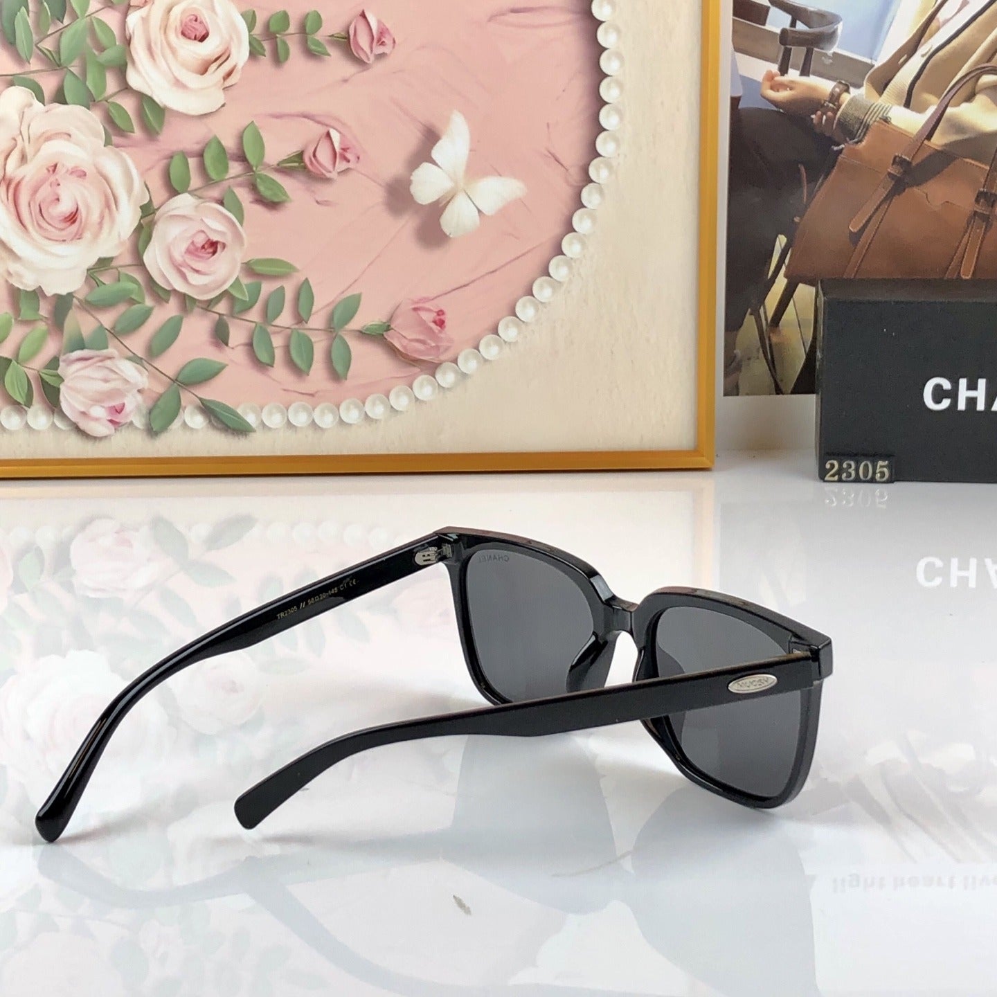 Chanel Vintage-Finish Sunglasses