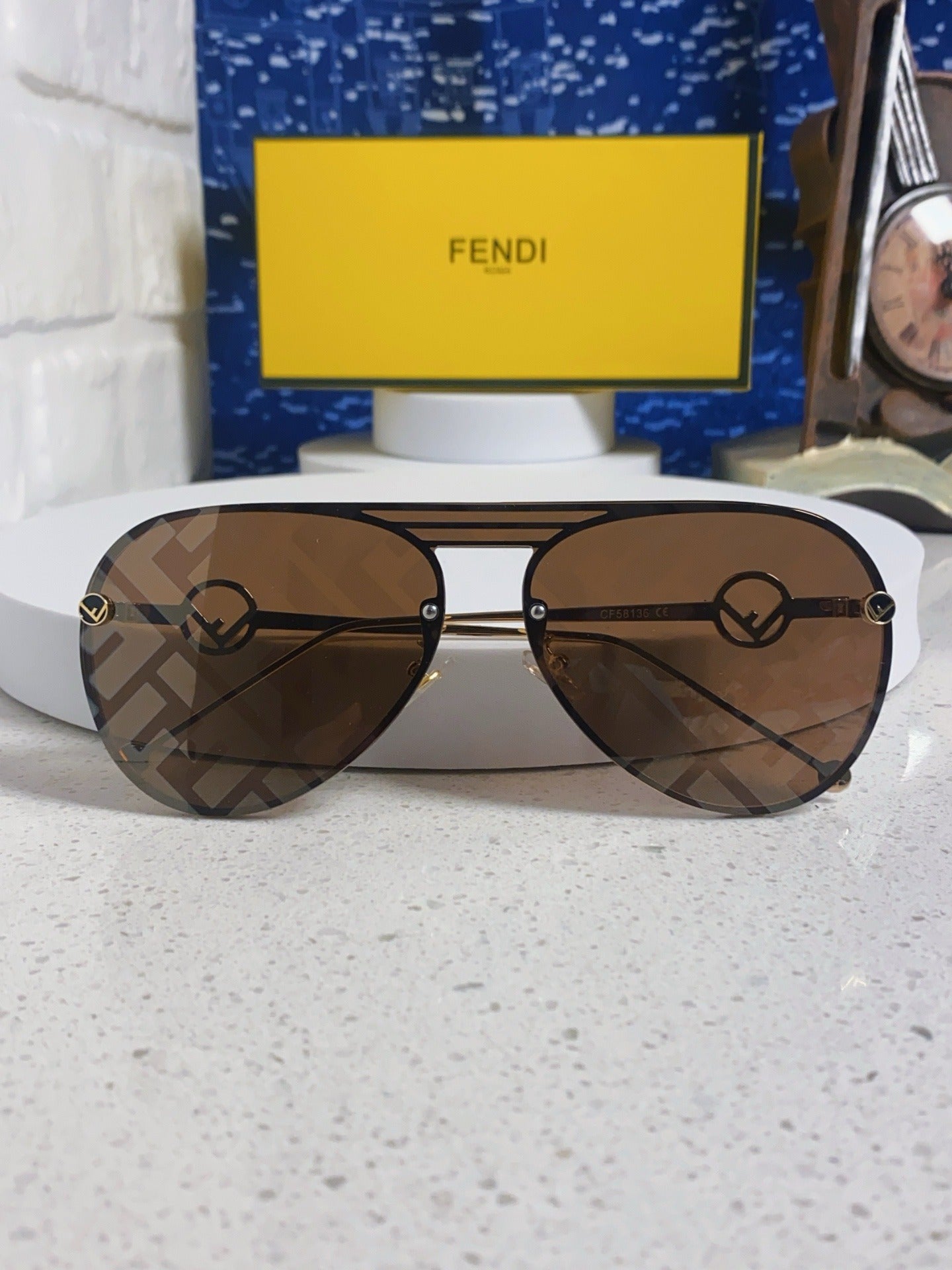 Fendi Logo Sunglasses