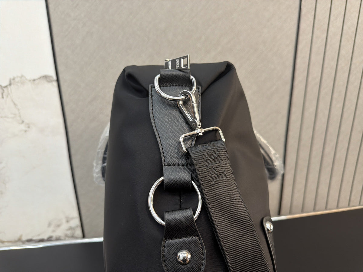 Prada Nylon & Canvas Handbag