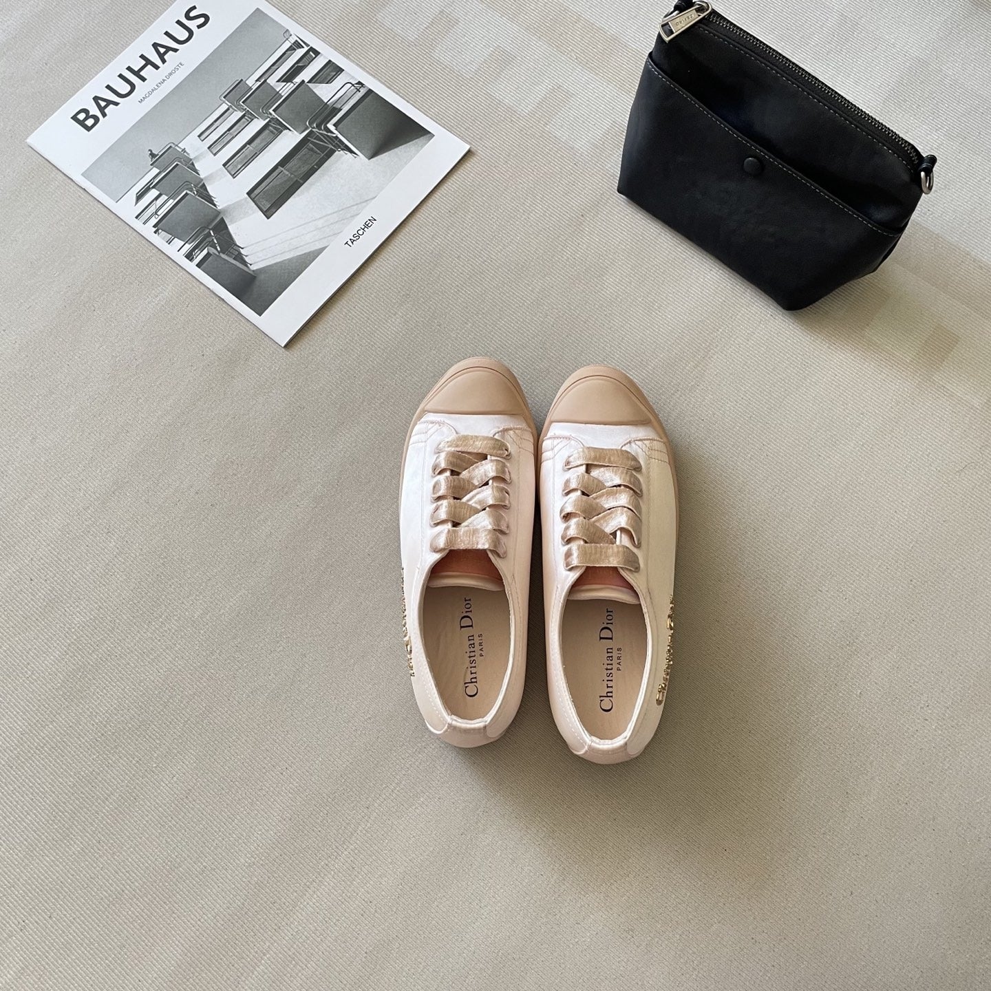 Dior Leather Logo Sneakers
