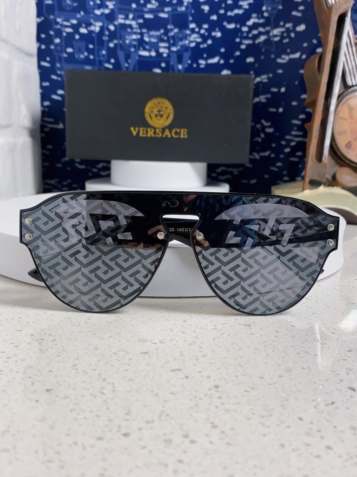 Versace Logo Sunglasses