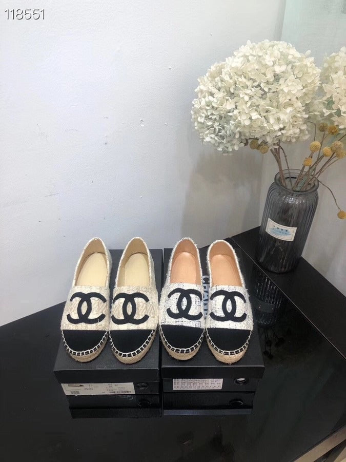 Chanel Canvas Shoes