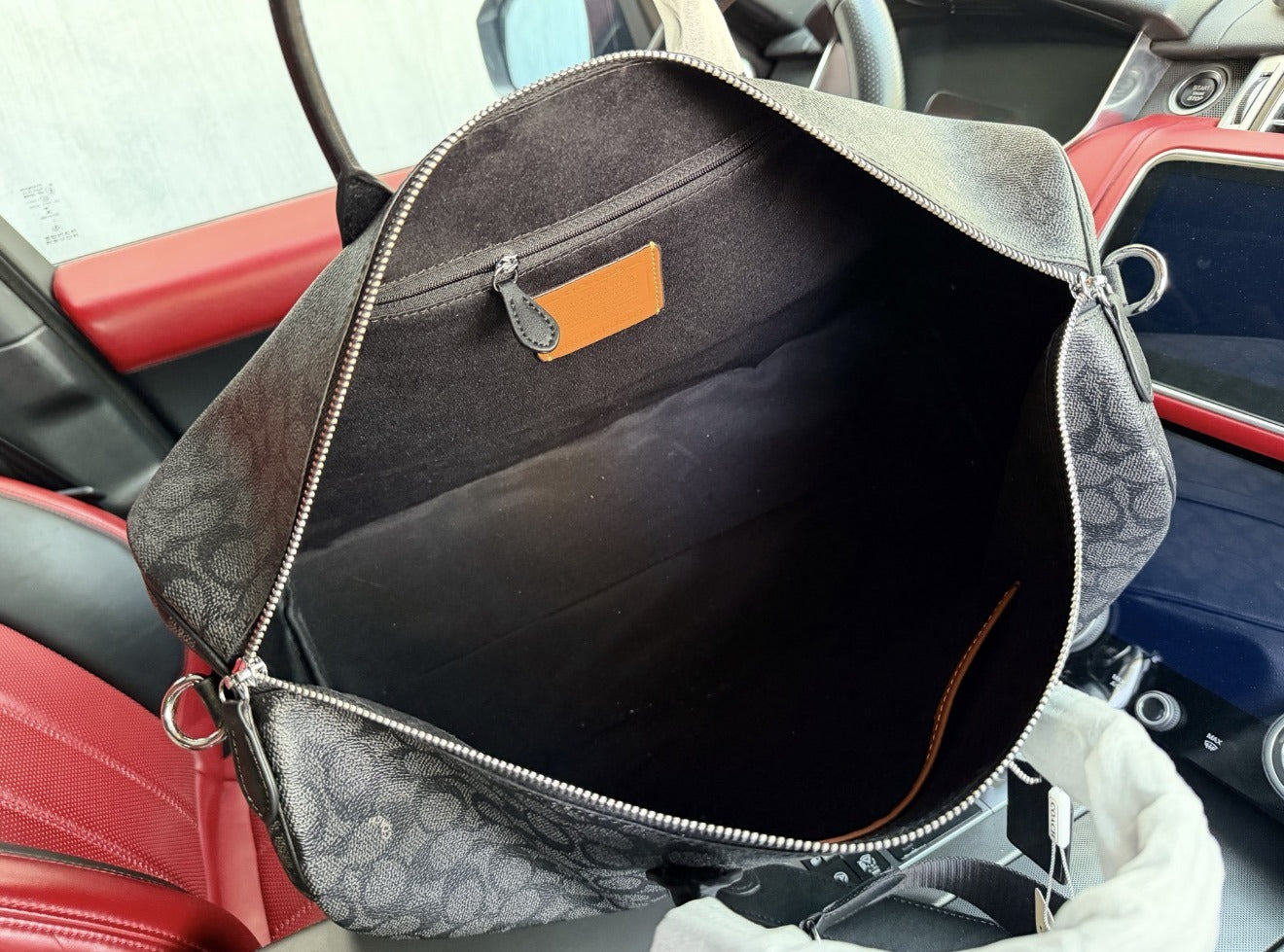 Coach Logo Travel Bag