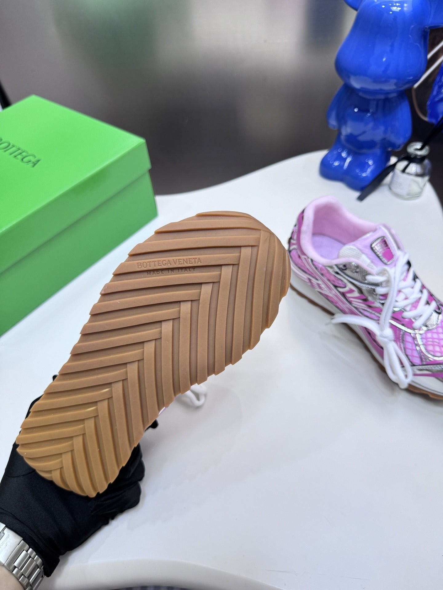 Bottega Veneta Colorblock Sneakers