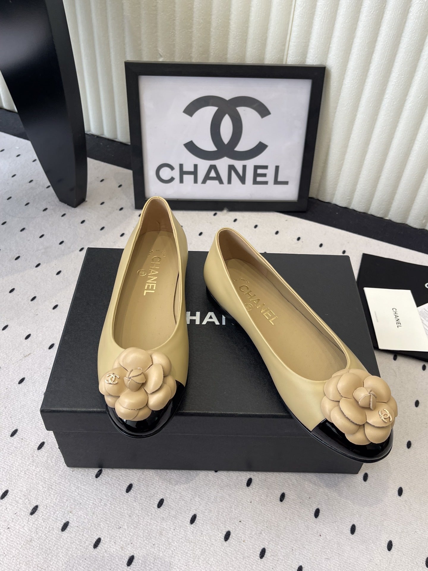Chanel Lambskin Leather Shoes