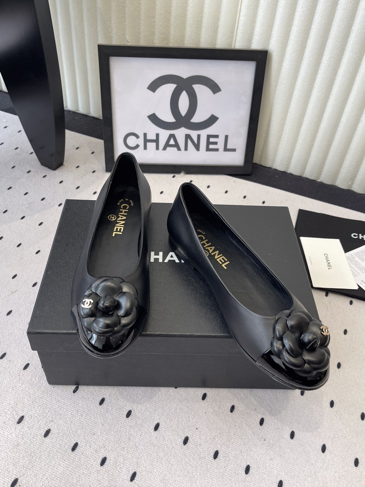 Chanel Lambskin Leather Shoes