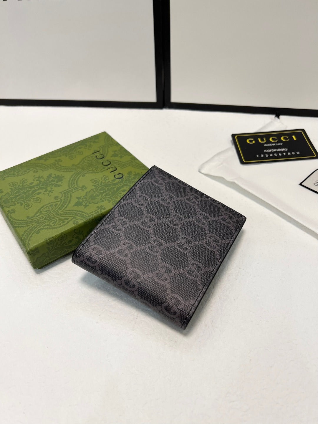 Gucci Black Bee Wallet