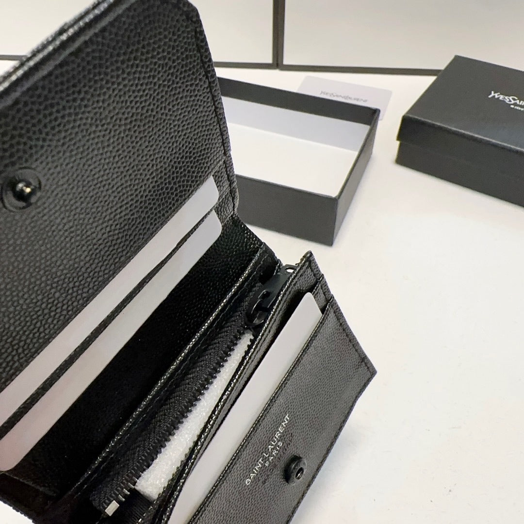 Saint Laurent Leather Wallet