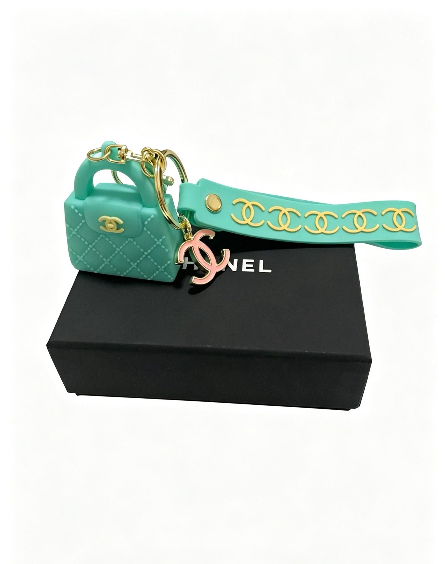 Chanel Vintage-Finish Keychain