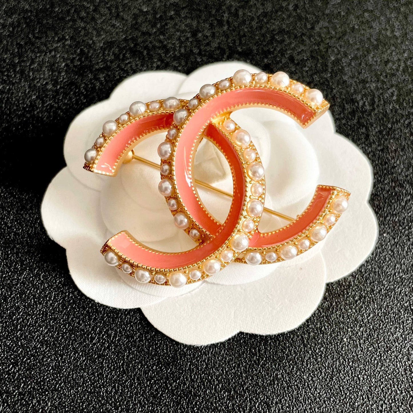 Chanel Pearl Brooch
