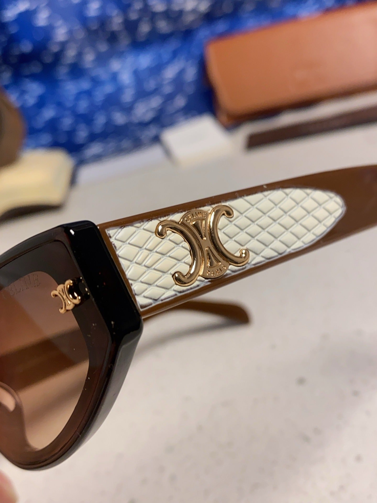 Celine Vintage-Finish Sunglasses