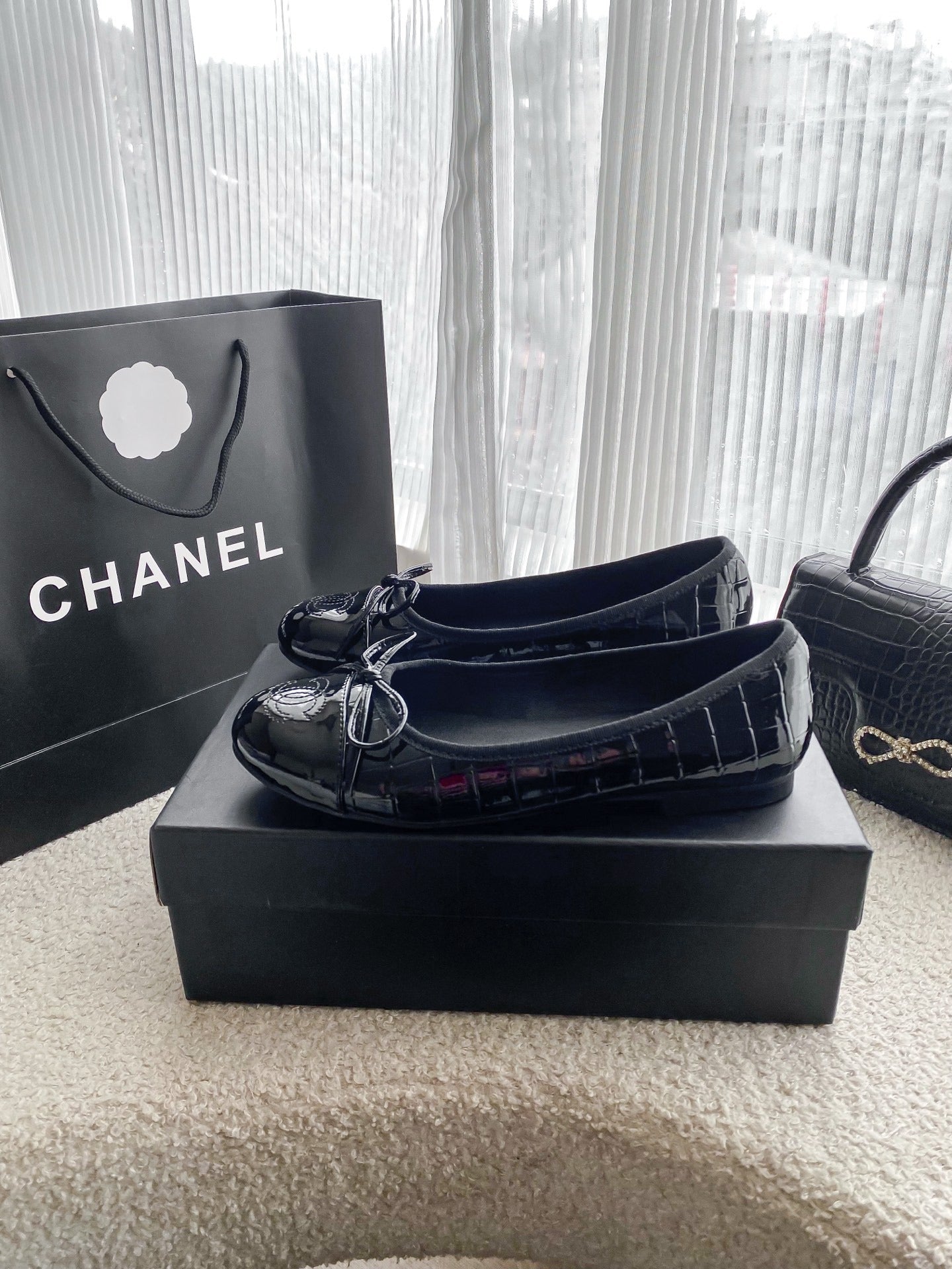 Chanel Bow Shoes
