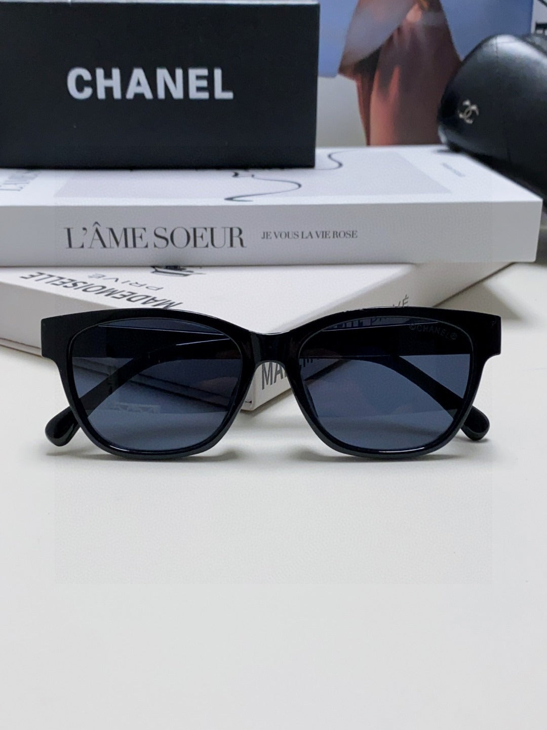 Chanel Logo Sunglasses