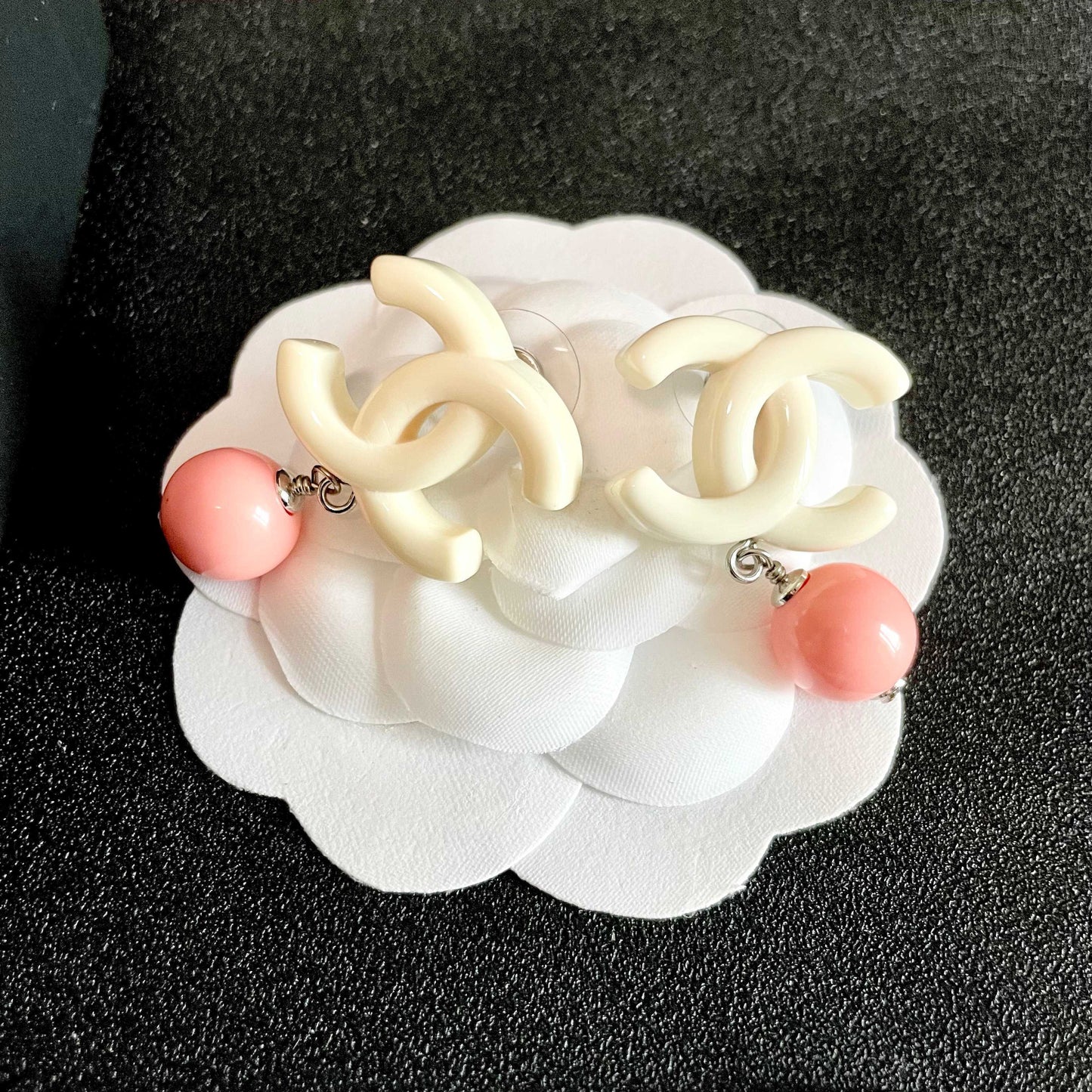 Chanel Pearl Earrings