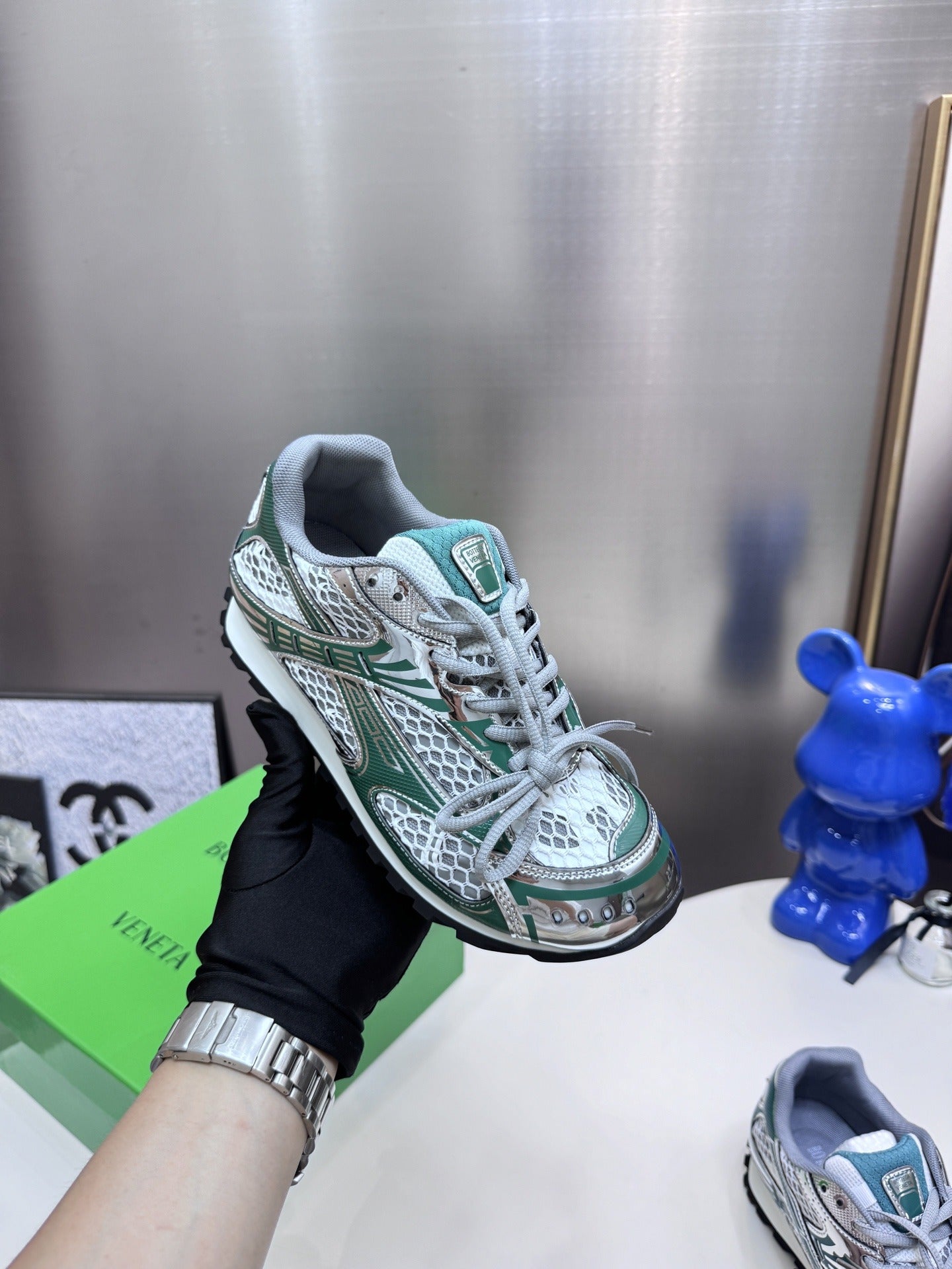 Bottega Veneta Colorblock Sneakers