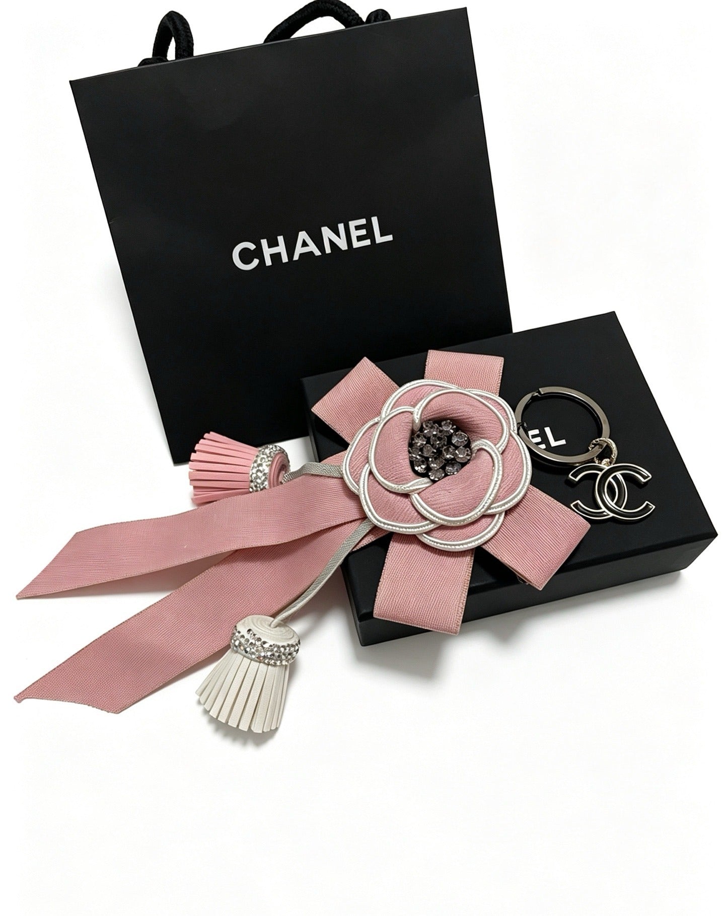 Chanel Vintage-Finish Keychain