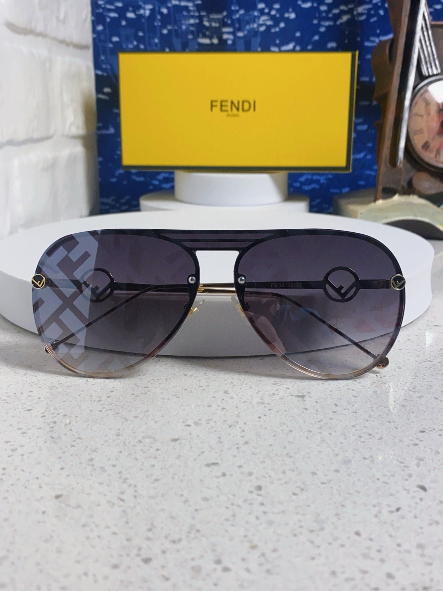 Fendi Logo Sunglasses