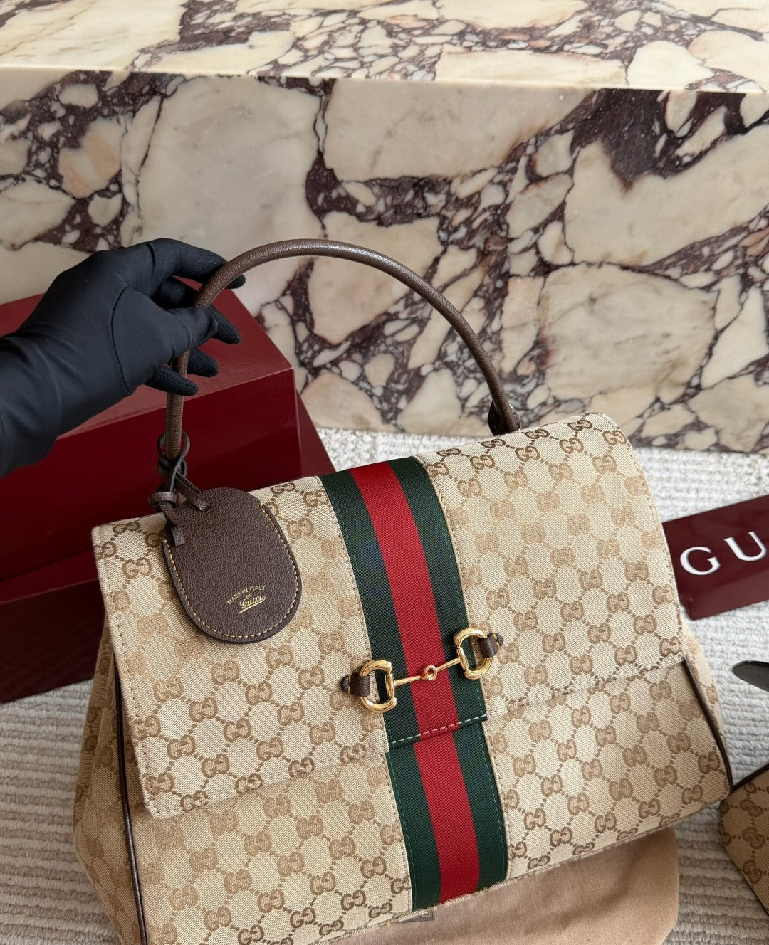 Gucci Lock Handbag