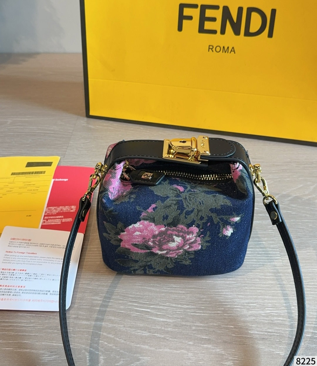 Fendi Vintage-Finish Handbag