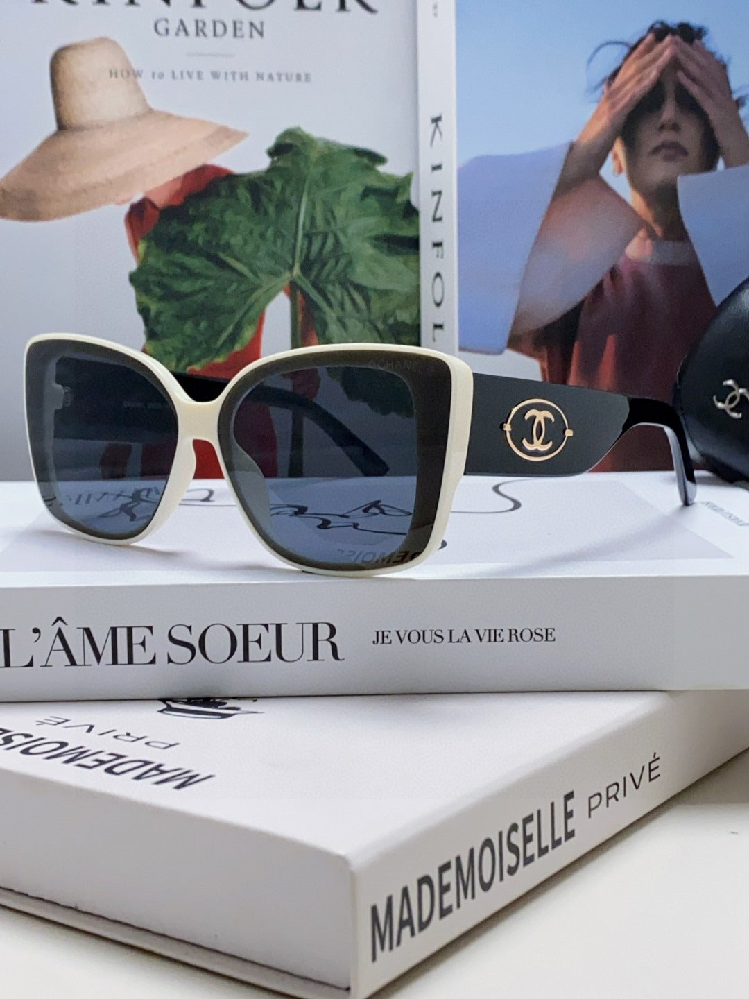 Chanel Logo Sunglasses