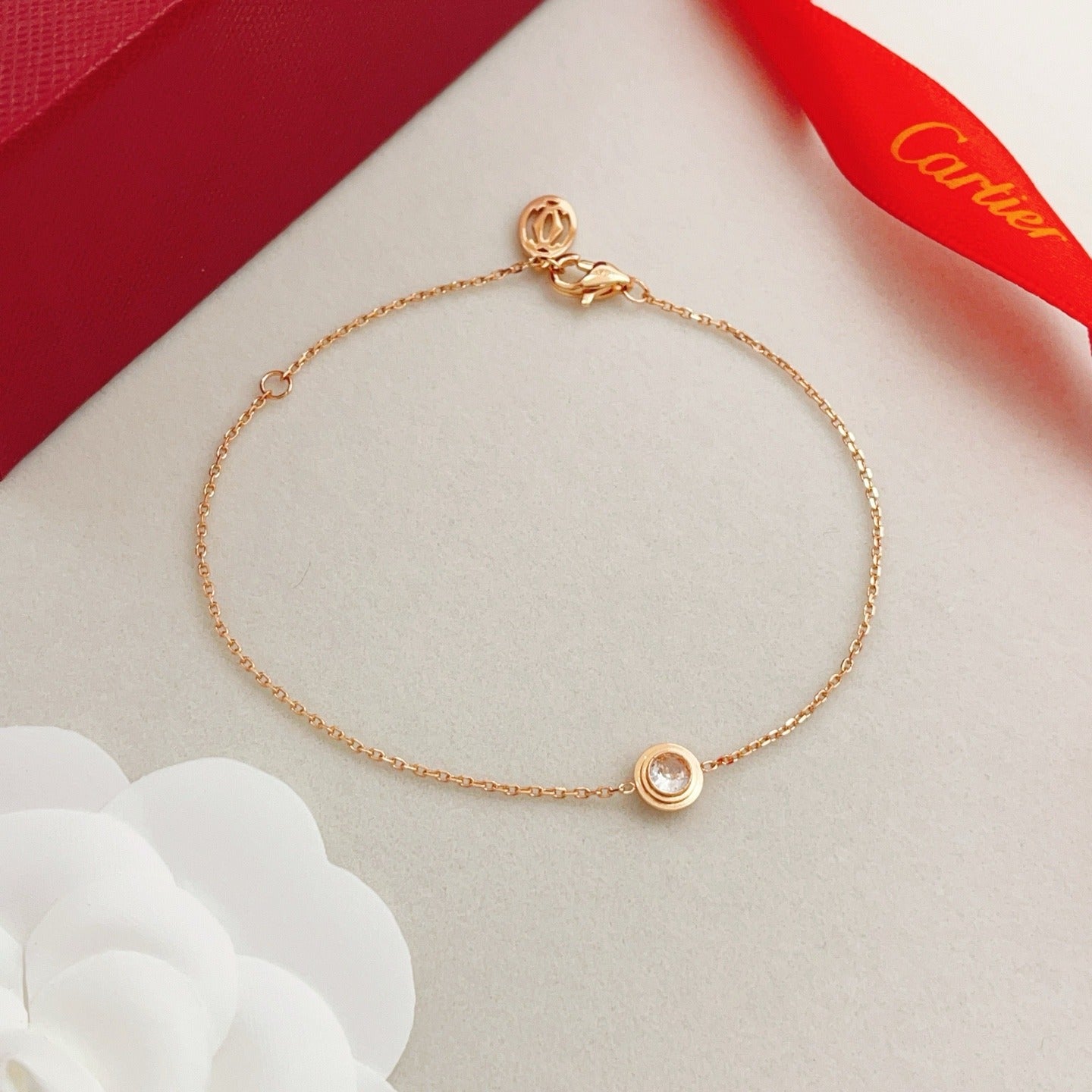 Cartier Brass Solitaire Bracelet