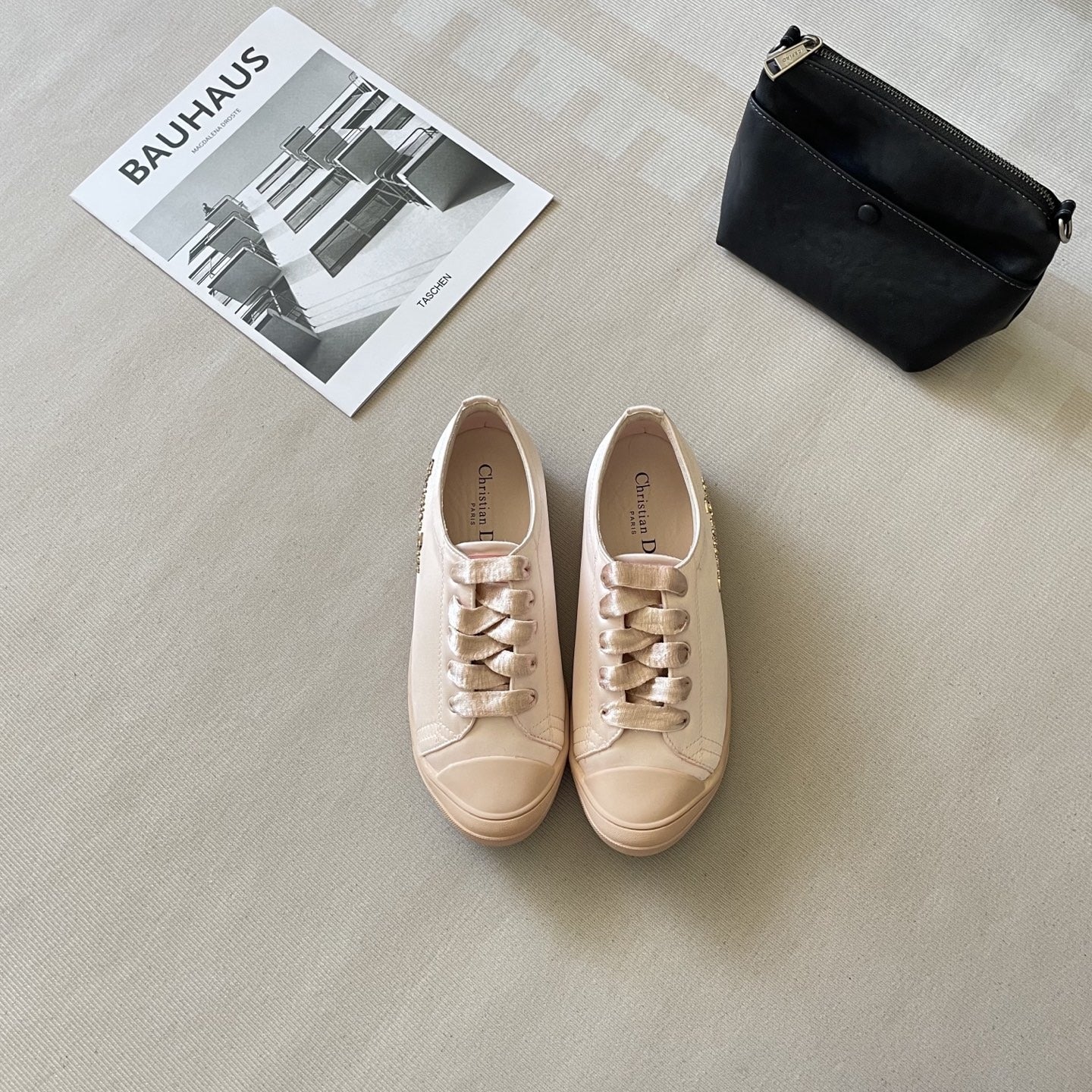 Dior Leather Logo Sneakers