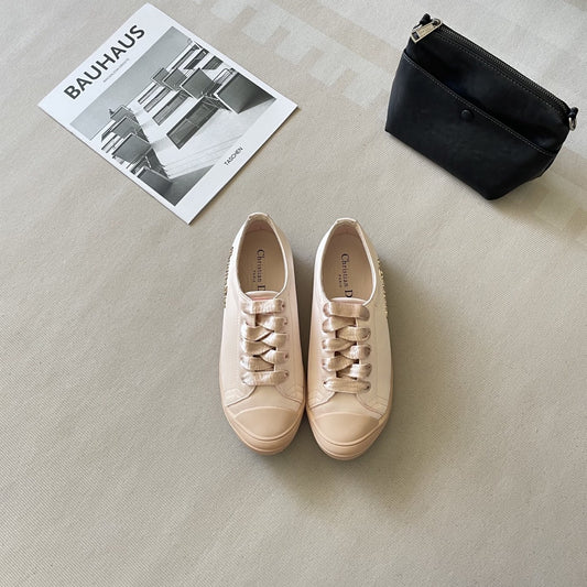 Dior Leather Logo Sneakers