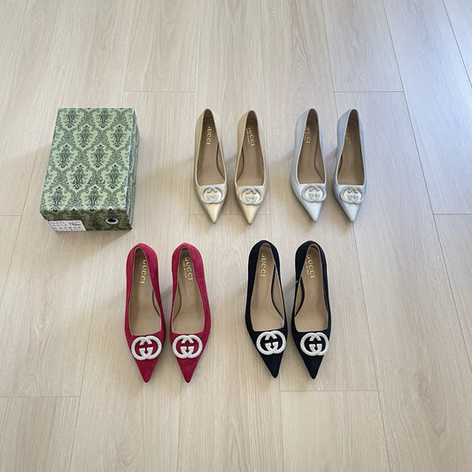 Gucci Crystal Heels