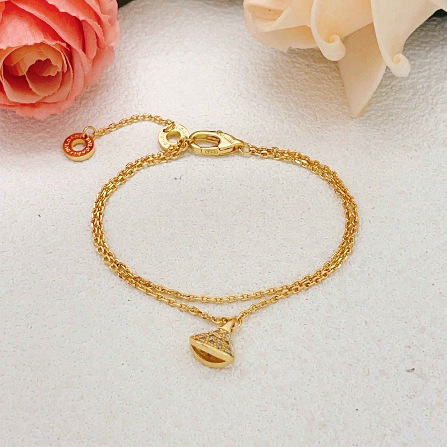 Bvlgari Gold Brass Bracelet