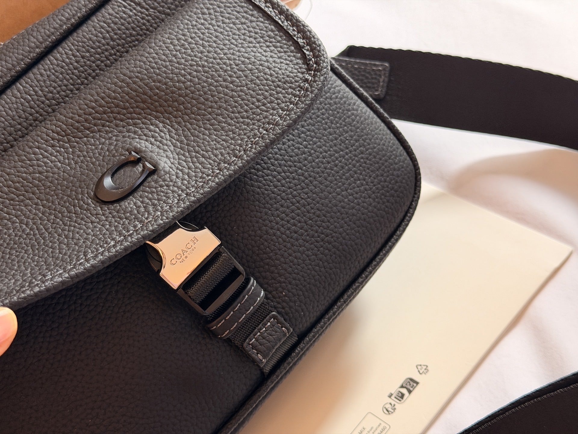 Coach Leather Crossbody Bag