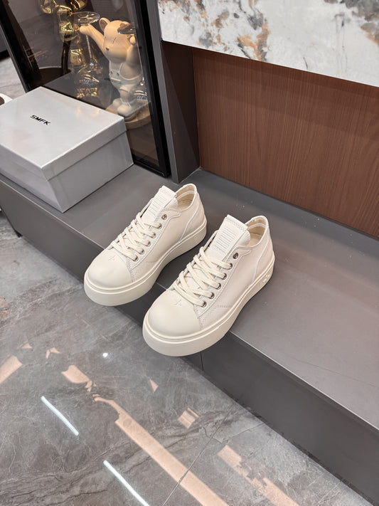 Unbranded Lambskin Leather Printed Shoes