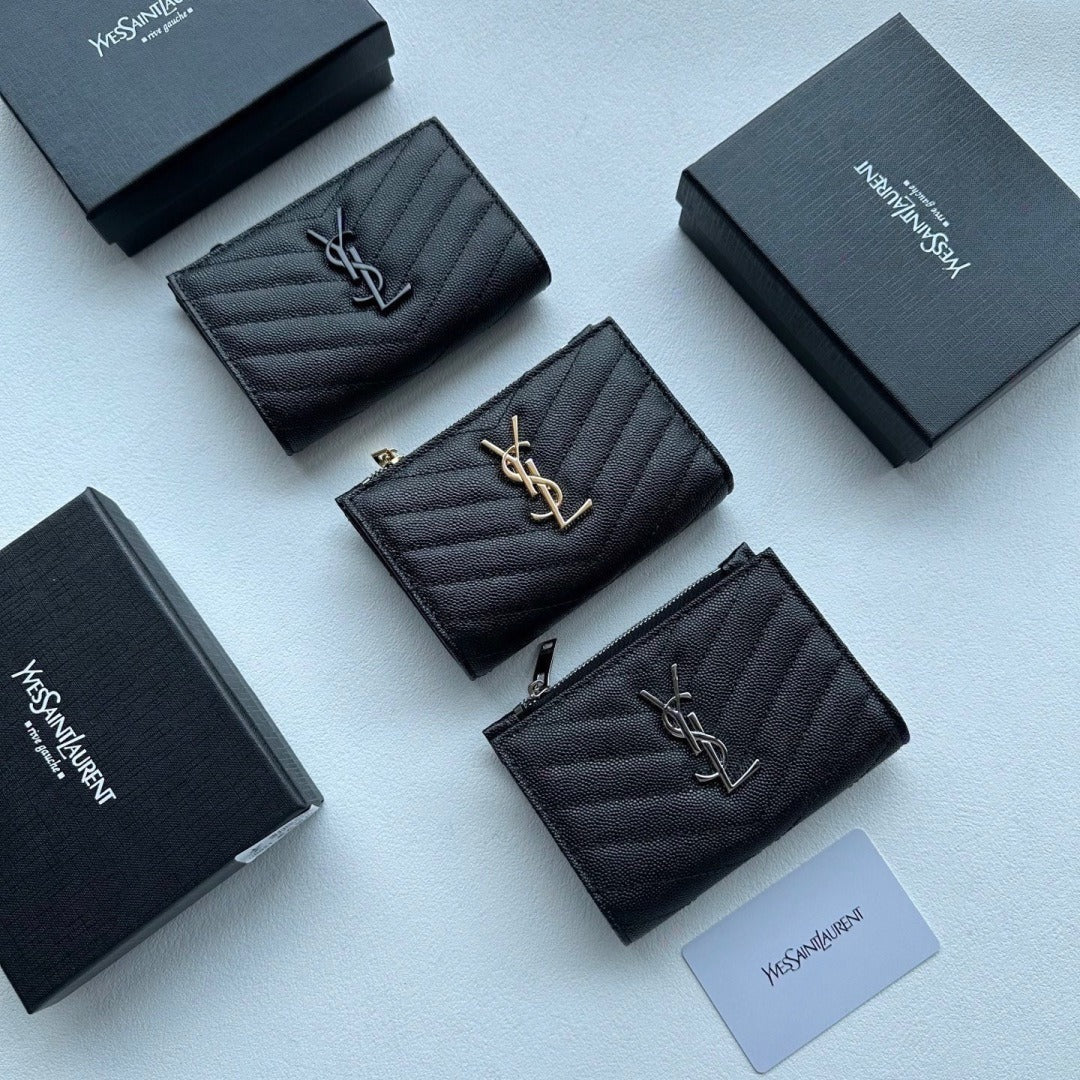 Saint Laurent Leather Wallet