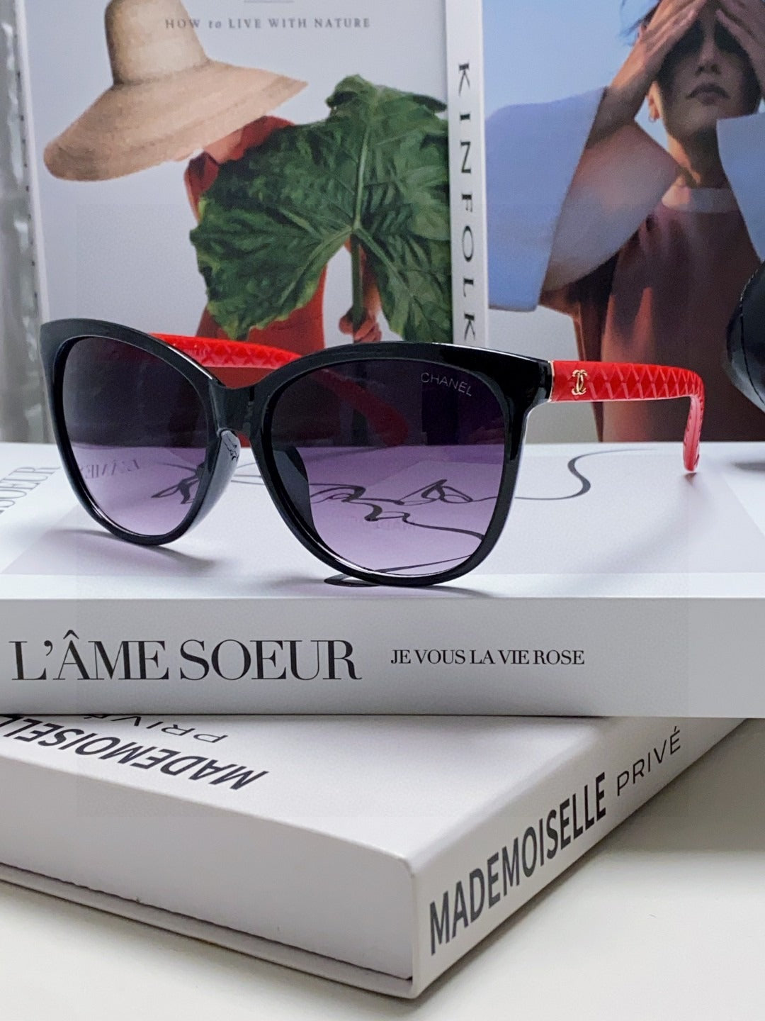 Chanel Logo Sunglasses