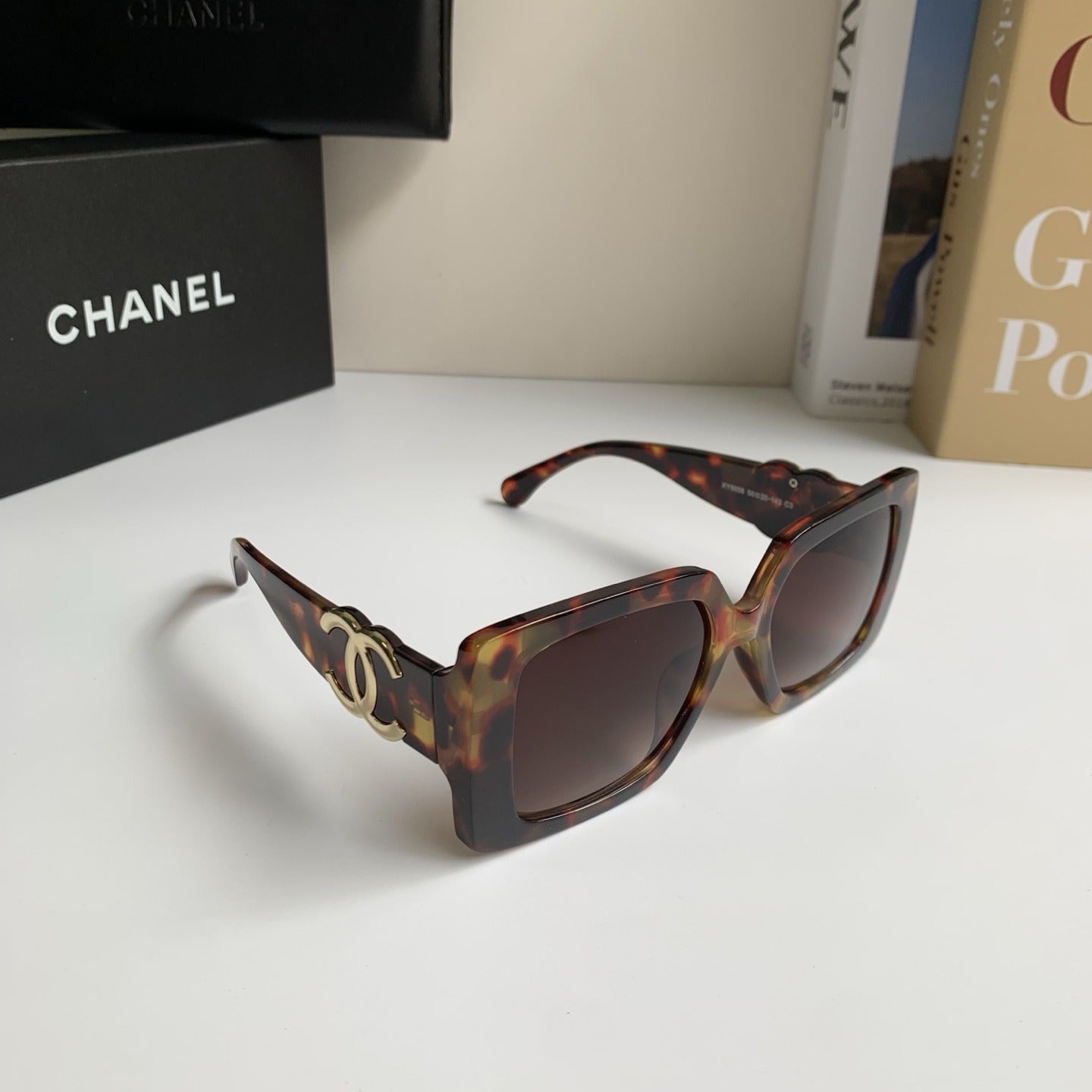 Chanel Logo Sunglasses