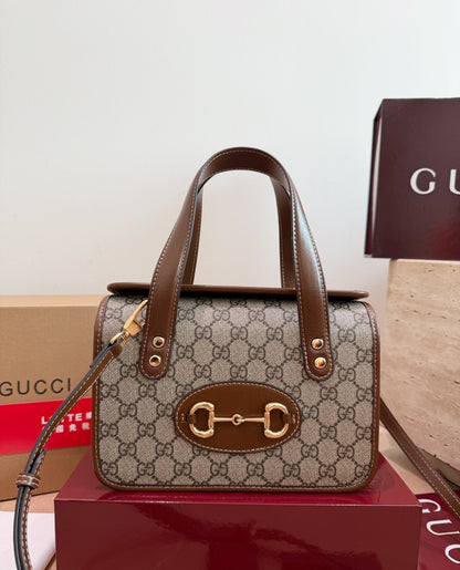 Gucci Vintage-Finish Handbag