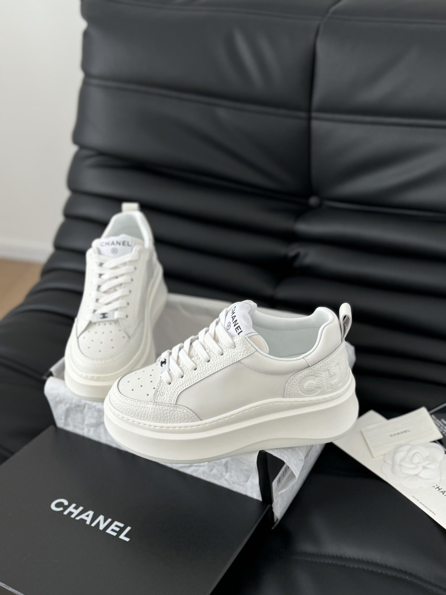 Chanel Logo Shoes