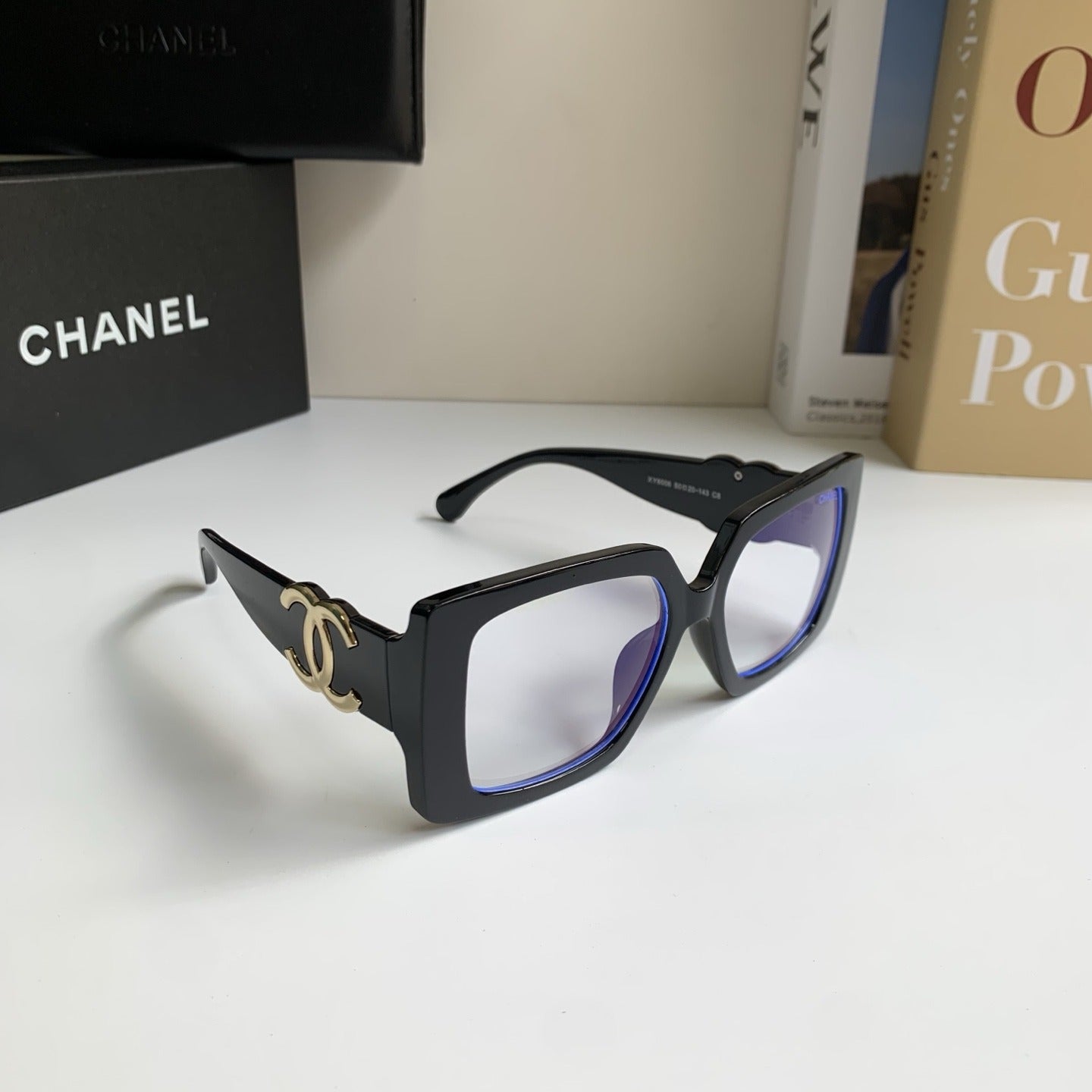 Chanel Logo Sunglasses